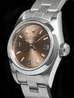 Rolex Oyster Perpetual Lady 34 Oyster Bracelet Pink Arabic 3-6-9 Dial 67180